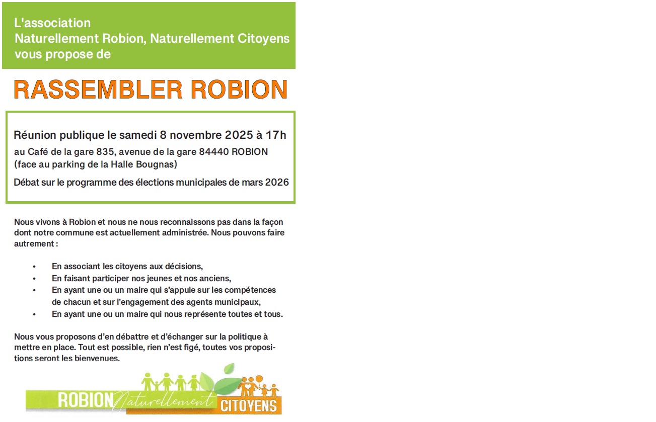 Naturellement Robion Naturellement Citoyen